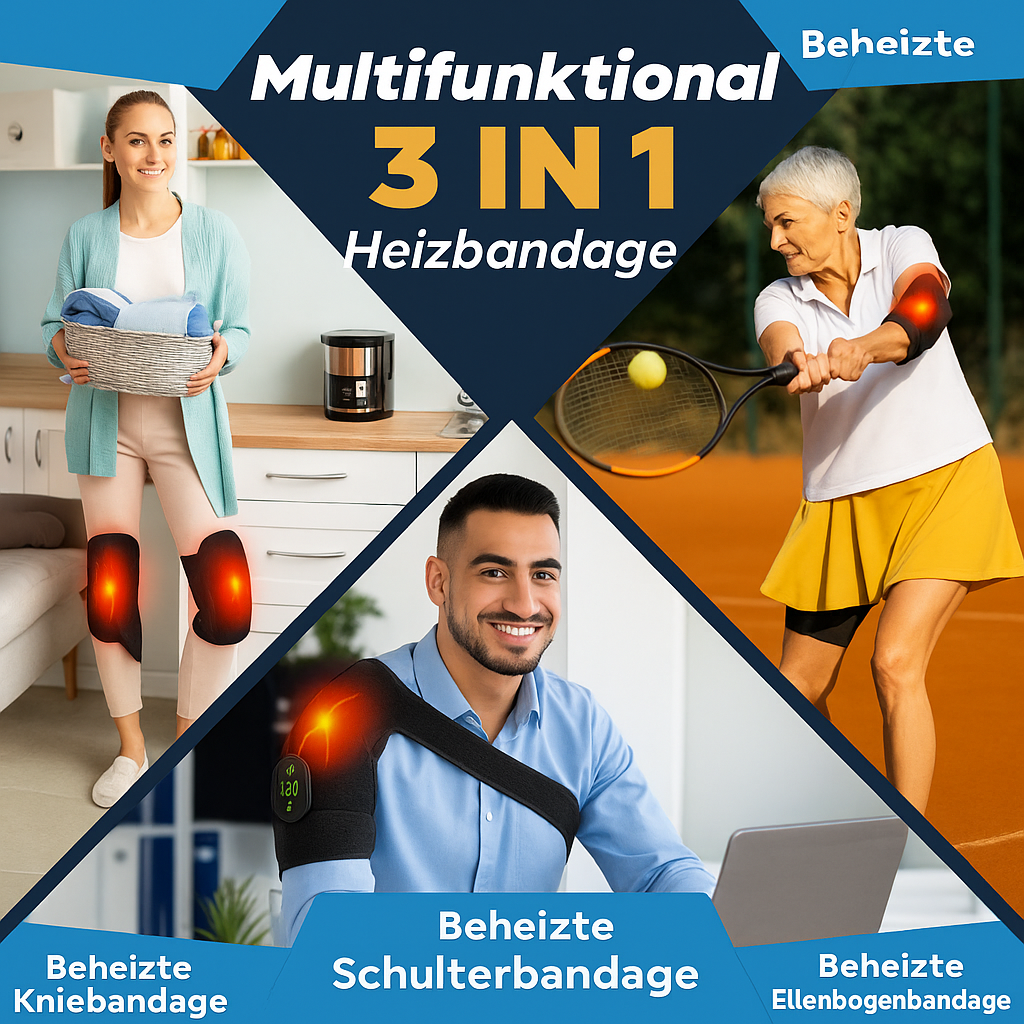 3-in-1 Thermo-Massagegerät